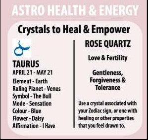 Zodiac Bracelet Rose Quartz (Taurus)