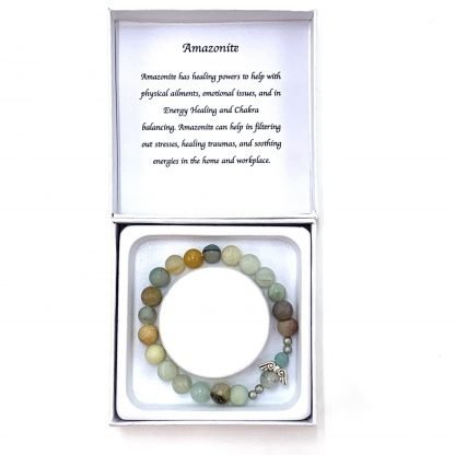 Amazonite Bracelet - 1st Stop Marshall's Health Shop, Gift Shop! - Heath and Natural Therapy New Brighton Christchurch - Naturopath
