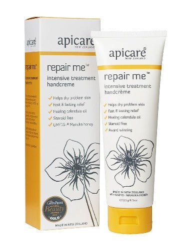 Apicare Repair Me Intensive Treatment Hand Creme 130g - 1st Stop Marshall's Health Shop, Gift Shop! - Heath and Natural Therapy New Brighton Christchurch - Naturopath