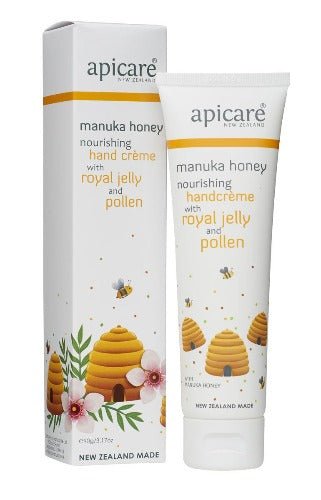 Apicare Royal Jelly & Pollen Rich Natural Body Creme 200g - 1st Stop Marshall's Health Shop, Gift Shop! - Heath and Natural Therapy New Brighton Christchurch - Naturopath