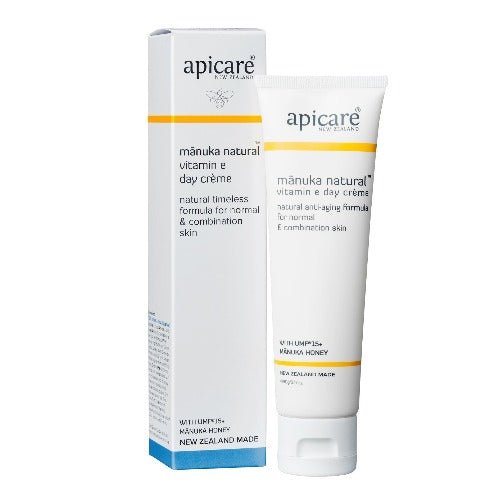 Apricare Manuka Natural Vitamin E Day Creme 90g - 1st Stop Marshall's Health Shop, Gift Shop! - Heath and Natural Therapy New Brighton Christchurch - Naturopath