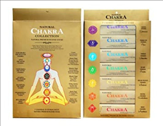 AYURVEDIC 7 CHAKRA COLLECTION - 15 Sticks - 1st Stop Marshall's Health Shop, Gift Shop! - Heath and Natural Therapy New Brighton Christchurch - Naturopath