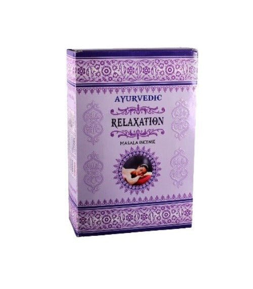 AYURVEDIC Relaxation incense 15 sticks - 1st Stop Marshall's Health Shop, Gift Shop! - Heath and Natural Therapy New Brighton Christchurch - Naturopath