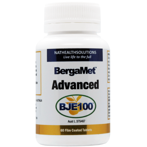 What is BergaMet Advanced?  Bergamet Advanced contains the most significant Bergamot extract to date, namely the new patented Bergamot extract BJE100!  This extract contains all of the polyphenols of the BPF99 extract (the extract in Bergamet Pro) plus 20 amino acids and soluble fibre which collectively enhances the benefits of this extract. It has been proven to be twice as effective as BPF99 and has 6 times the antioxidant count of BPF99, which results in a more potent extract.