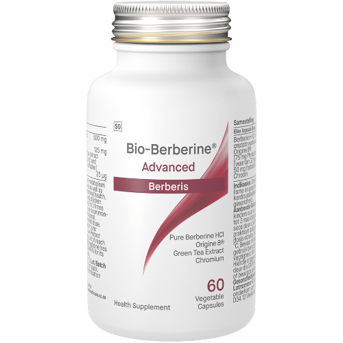 Bio-Berberine Advanced 60 Veg Caps. What is Bio-Berberine advanced?  Berberine is an alkaloid present in a number of plants, including barberry, tree turmeric, Oregon grape and goldenseal. Its history dates back 3 000 years, when it used in traditional Chinese and Indian Ayurvedic medicine. 