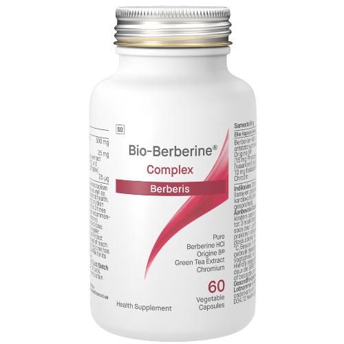 Bio-Berberine Complex 500mg 60 Veg Caps. What is Bio-Berberine?  Berberine is an alkaloid and natural constituent of many herbs such as Golden Seal and Barberry. Studies have shown that berberine helps support healthy blood sugar and cholesterol levels.