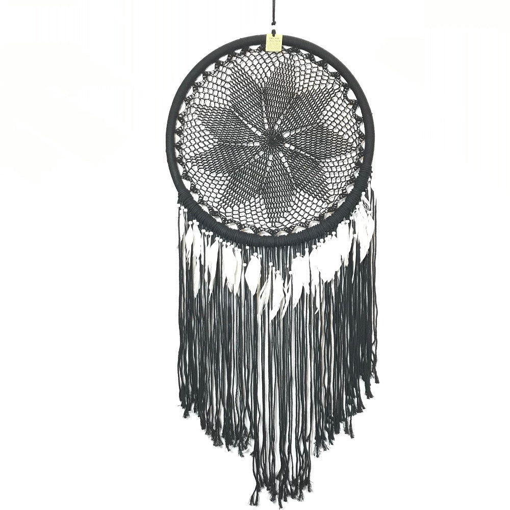 Black Boho Dreamcatcher - 1st Stop Marshall's Health Shop, Gift Shop! - Heath and Natural Therapy New Brighton Christchurch - Naturopath