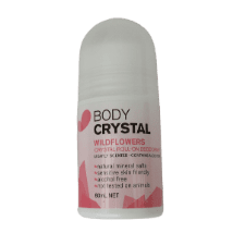The Body Crystal  Ascending waters over thousands of years has formed this impressive crystal, its double mineral qualities prevent bacteria forming in perspiration which is the cause of body odour.  This incredible substance has been used for centuries as a natural astringent and for its natural anti-bacterial and anti-fungal properties.