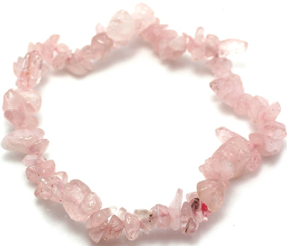 Bracelet Rose Quartz - 1st Stop Marshall's Health Shop, Gift Shop! - Heath and Natural Therapy New Brighton Christchurch - Naturopath