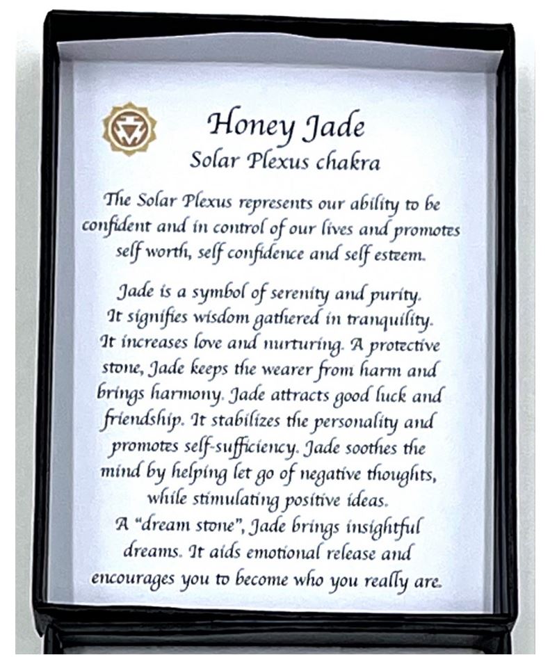 Braided Stone Necklace Honey Jade - 1st Stop Marshall's Health Shop, Gift Shop! - Heath and Natural Therapy New Brighton Christchurch - Naturopath