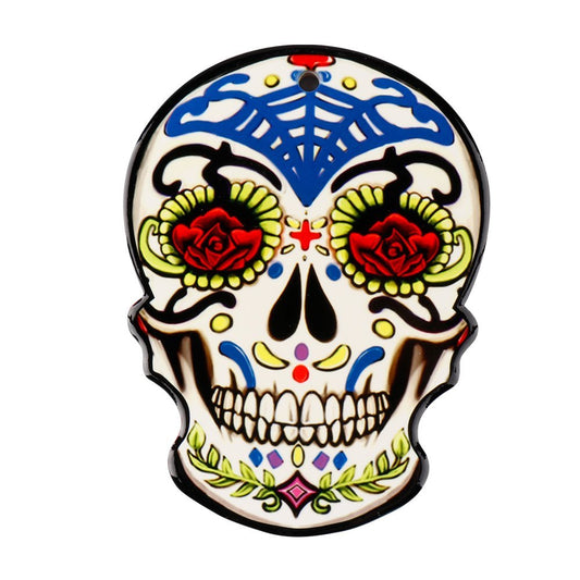 Ceramic Coaster Dead Sugar Skull (CSK5) - MarshallsHealthShop