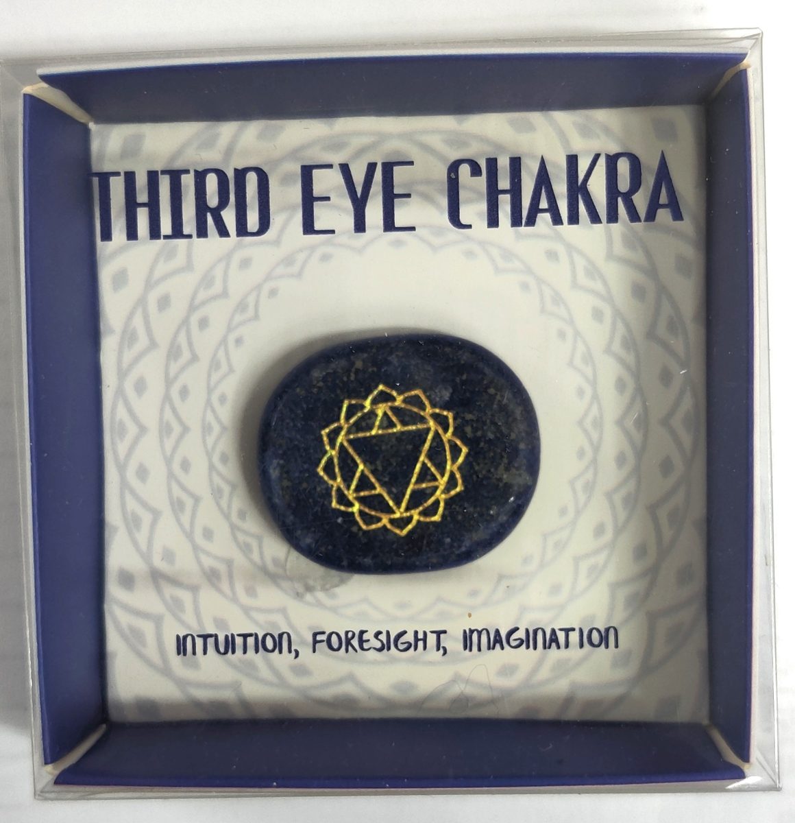 Chakra Meditation Stone Lapis Lazuli - Third Eye Chakra - MarshallsHealthShop