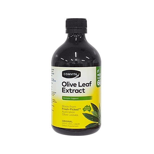 COMV Olive Leaf Comp. Natural 500ml - 1st Stop Marshall's Health Shop, Gift Shop! - Heath and Natural Therapy New Brighton Christchurch - Naturopath
