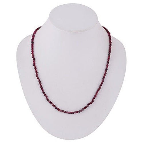Coro Jewellery Necklace Garnet Bead  SKU: NG501