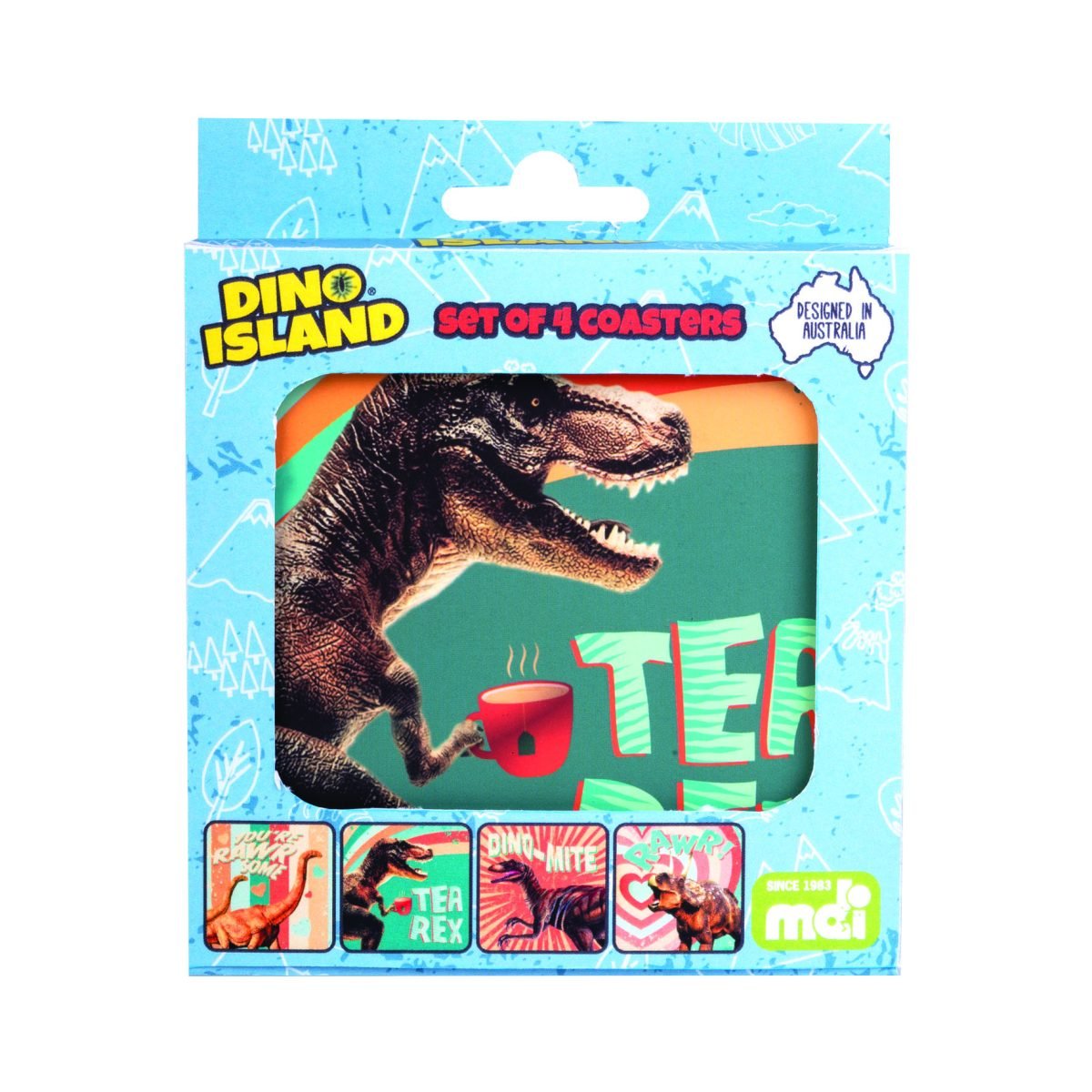 Dinosaur Coasters Set - MarshallsHealthShop