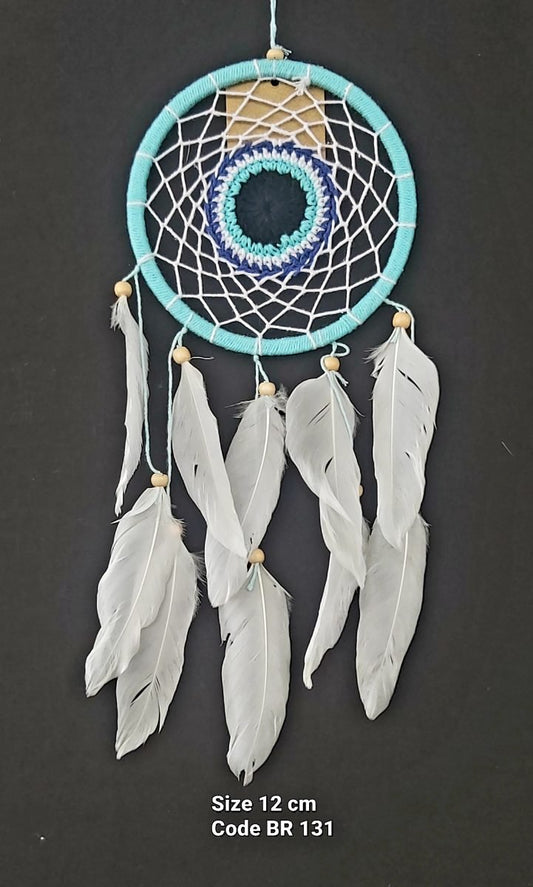 Dreamcatcher Crochet Nazar 12cm - 1st Stop Marshall's Health Shop, Gift Shop! - Heath and Natural Therapy New Brighton Christchurch - Naturopath