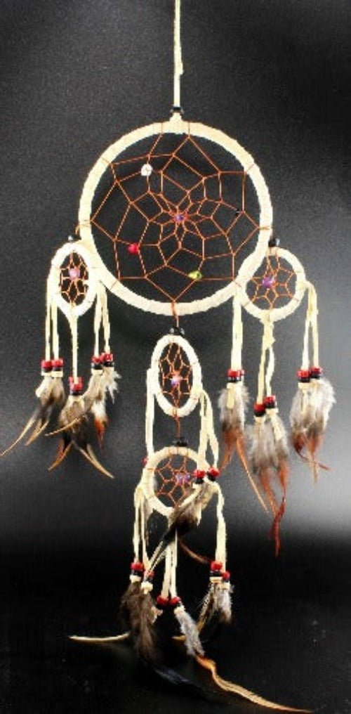 Dreamcatcher Natural with Wood Accent - 1st Stop Marshall's Health Shop, Gift Shop! - Heath and Natural Therapy New Brighton Christchurch - Naturopath