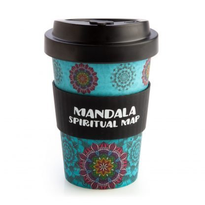 Eco - to - Go Bamboo Cup - Mandala - 1st Stop Marshall's Health Shop, Gift Shop! - Heath and Natural Therapy New Brighton Christchurch - Naturopath