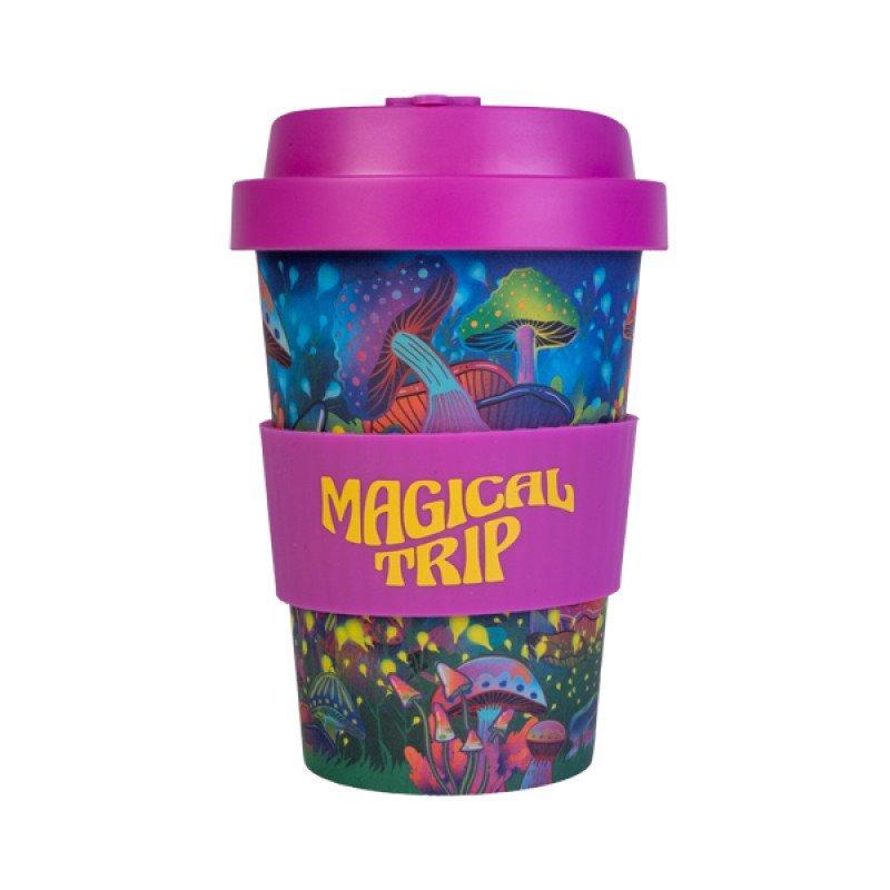Eco - to - Go Bamboo Cup - Mushroom - 1st Stop Marshall's Health Shop, Gift Shop! - Heath and Natural Therapy New Brighton Christchurch - Naturopath