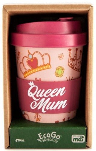 Eco - to - Go Bamboo Cup - Queen Mum - 1st Stop Marshall's Health Shop, Gift Shop! - Heath and Natural Therapy New Brighton Christchurch - Naturopath