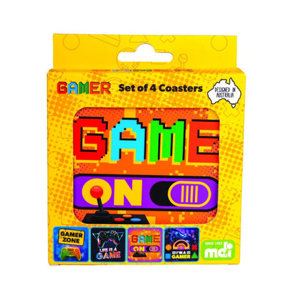 Gamer Coasters Set - MarshallsHealthShop