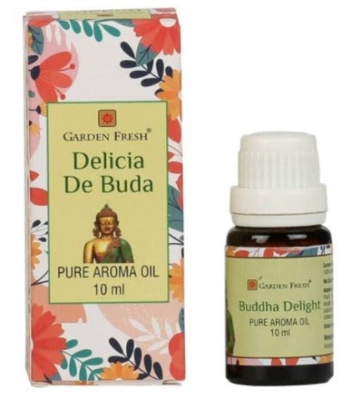 Garden Fresh AROMA OILS 10ML - Buddha Delight - 1st Stop Marshall's Health Shop, Gift Shop! - Heath and Natural Therapy New Brighton Christchurch - Naturopath