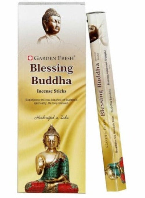 Garden Fresh Blessing Buddha Incense - 1st Stop Marshall's Health Shop, Gift Shop! - Heath and Natural Therapy New Brighton Christchurch - Naturopath