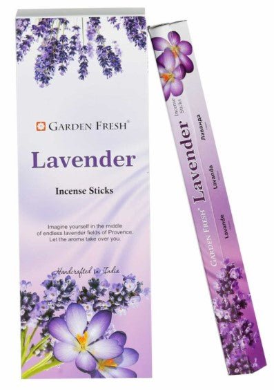 Garden Fresh Lavender Incense - 1st Stop Marshall's Health Shop, Gift Shop! - Heath and Natural Therapy New Brighton Christchurch - Naturopath