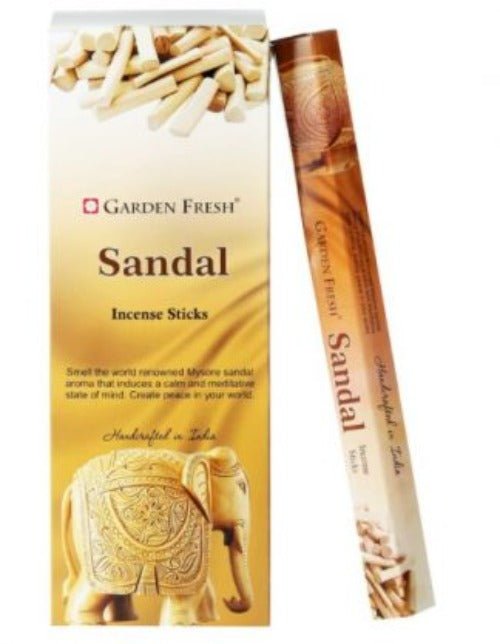 Garden Fresh Sandal Incense - 1st Stop Marshall's Health Shop, Gift Shop! - Heath and Natural Therapy New Brighton Christchurch - Naturopath