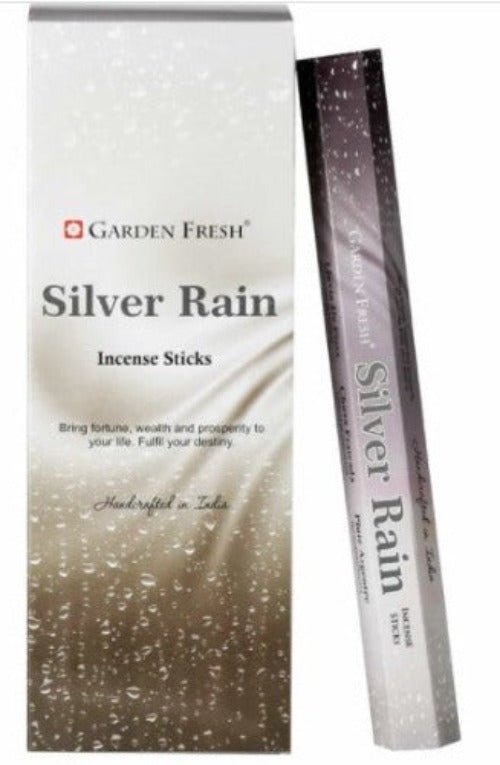 Garden Fresh Silver Rain Incense - 1st Stop Marshall's Health Shop, Gift Shop! - Heath and Natural Therapy New Brighton Christchurch - Naturopath