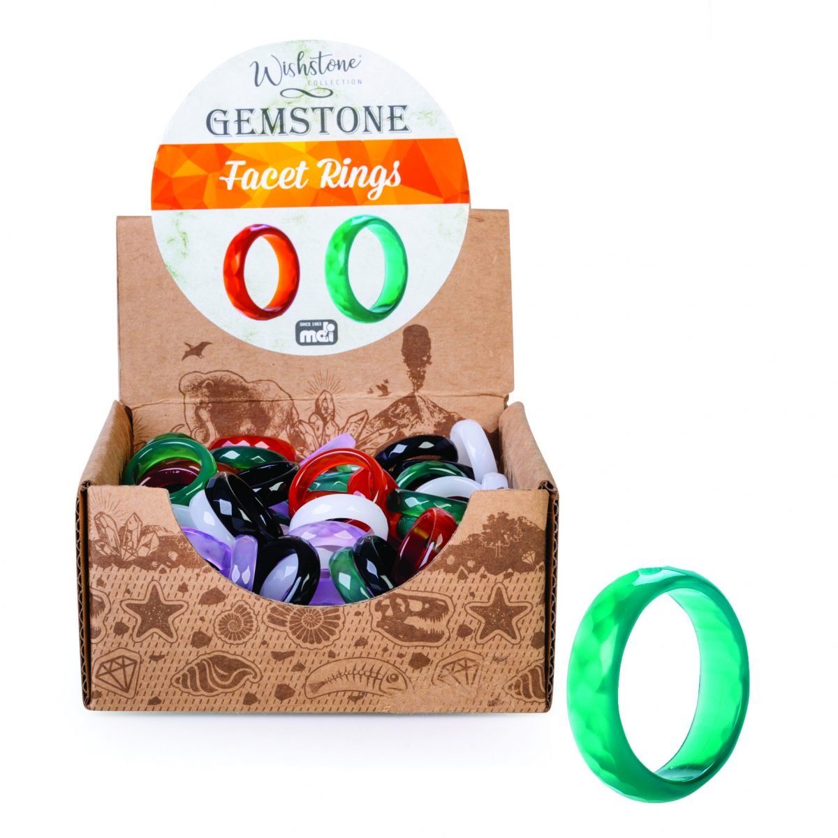 Gemstone Facet Ring - MarshallsHealthShop