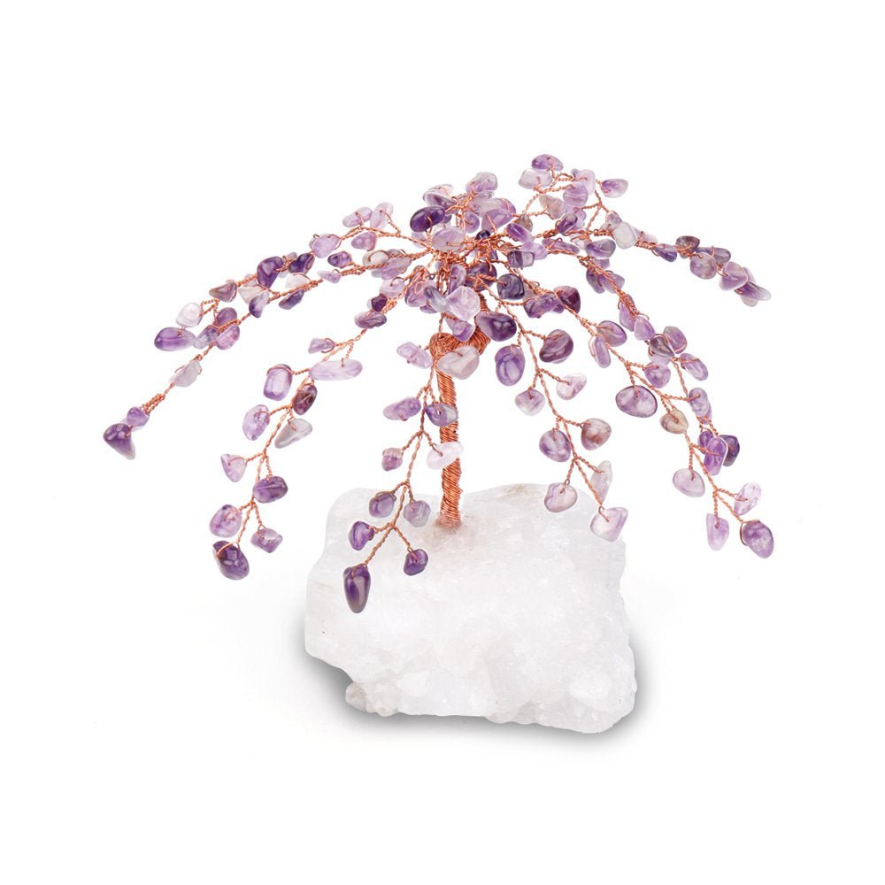 Gemstone Tree Crystal Base Amethyst (GEMT1) - 1st Stop Marshall's Health Shop, Gift Shop! - Heath and Natural Therapy New Brighton Christchurch - Naturopath