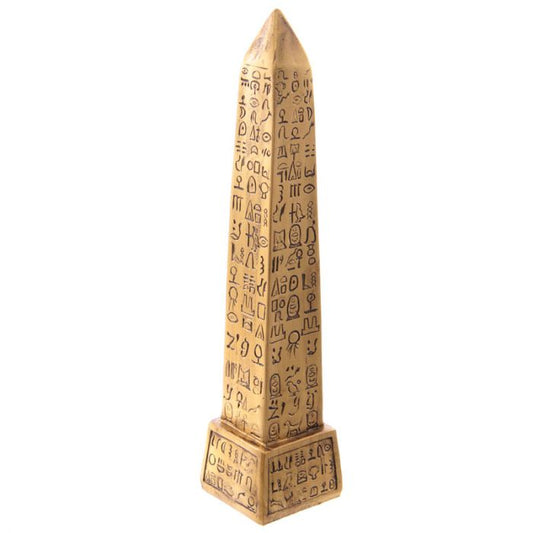 Golden Egyptian Obelisk - 1st Stop Marshall's Health Shop, Gift Shop! - Heath and Natural Therapy New Brighton Christchurch - Naturopath