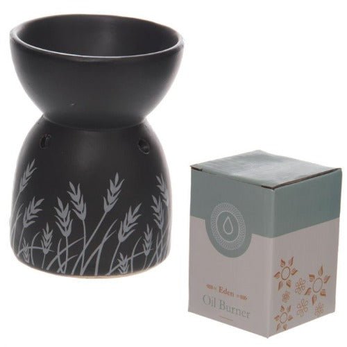 Grass Design Black Ceramic Oil and Wax Burner
Height 12cm Diameter 8cm

1st Stop, Marshall's Health Shop, Gift Shop!

SKU: OB110
