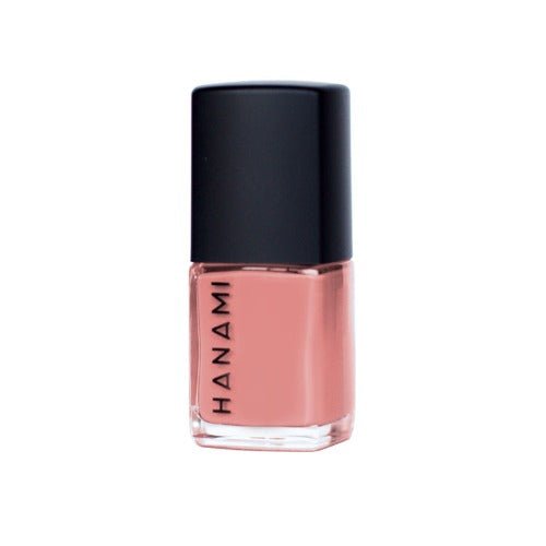 Say hello to Hanami 'PLANT POLISH' - A revolutionary vegan nail polish formula! Made from 82% naturally sourced ingredients such as sugarcane, cotton, corn and cassava! Perfect two coat colour coverage, with a super impressive drying time. 10 Free (non toxic), breathable, water permeable Certified vegan and cruelty free with CCF and PETA. 100% Australian made and owned! Better beauty - for you & for the environment!