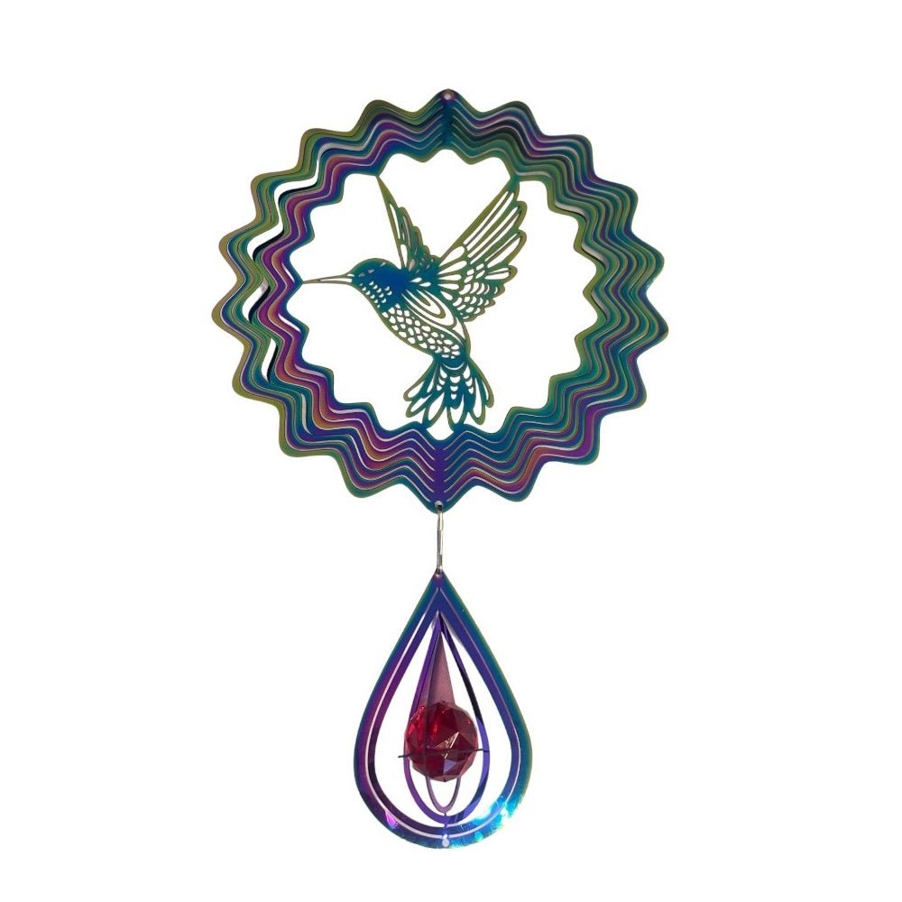 Humming Bird 3D Wind Spinner - MarshallsHealthShop