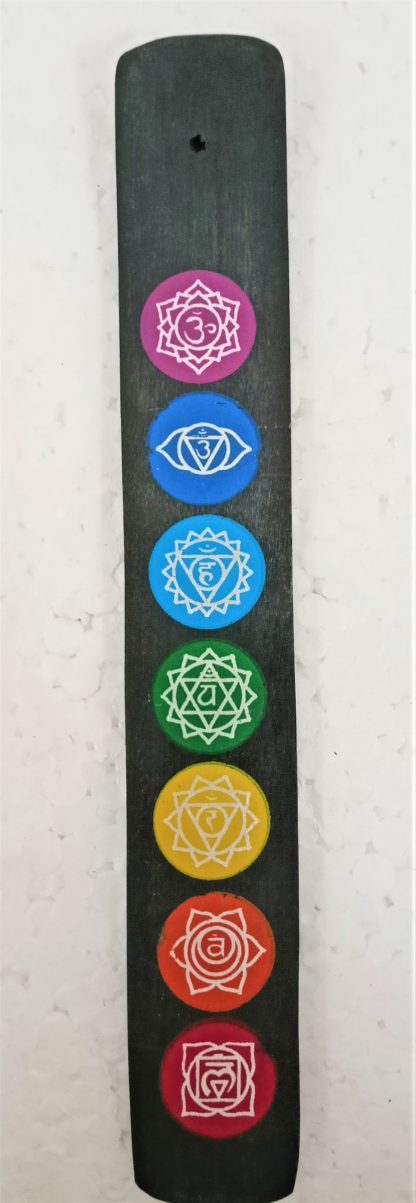 Incense Holder 7 chakra Incense Patti - 1st Stop Marshall's Health Shop, Gift Shop! - Heath and Natural Therapy New Brighton Christchurch - Naturopath