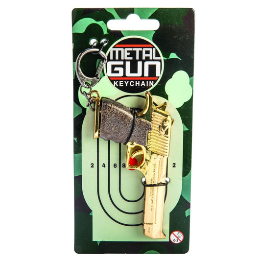 Keychain Metal Gun - 1st Stop Marshall's Health Shop, Gift Shop! - Heath and Natural Therapy New Brighton Christchurch - Naturopath