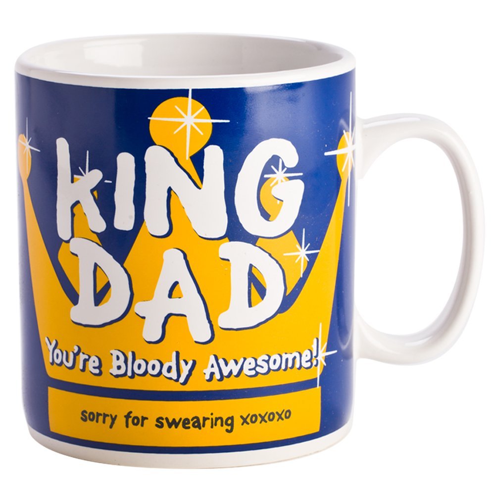 King Dad Giant Mug - 1st Stop Marshall's Health Shop, Gift Shop! - Heath and Natural Therapy New Brighton Christchurch - Naturopath