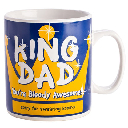 King Dad Giant Mug - 1st Stop Marshall's Health Shop, Gift Shop! - Heath and Natural Therapy New Brighton Christchurch - Naturopath