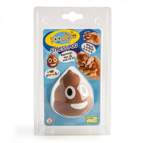 Koolface Smiling Poo Stress Relief Ball - 1st Stop Marshall's Health Shop, Gift Shop! - Heath and Natural Therapy New Brighton Christchurch - Naturopath