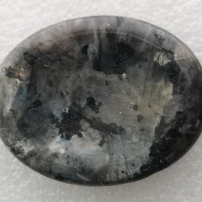 Labradorite Worry Stone Oval - MarshallsHealthShop