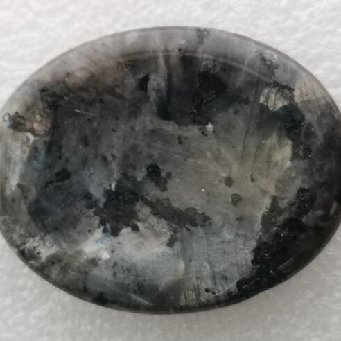 Labradorite Worry Stone Oval - MarshallsHealthShop