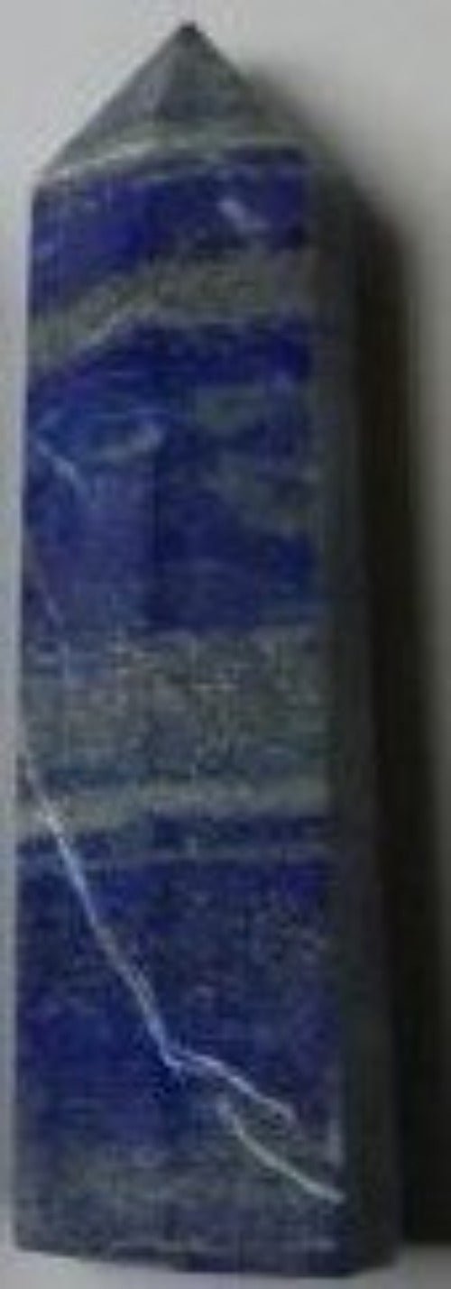 Lapis Point Approx Size 6-7cm  Size and colour are approximate and may vary.  SKU: LAPIL