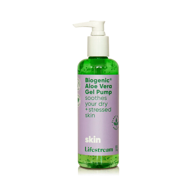 Lifestream Biogenic Aloe Vera Gel Pump - 1st Stop Marshall's Health Shop, Gift Shop! - Heath and Natural Therapy New Brighton Christchurch - Naturopath