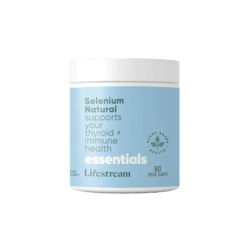 Lifestream Selenium Natural 90 VegeCaps Supporting a healthy thyroid and antioxidant protection. Do you want to combine support for a healthy immune system with antioxidant protection and support for your reproductive health? 