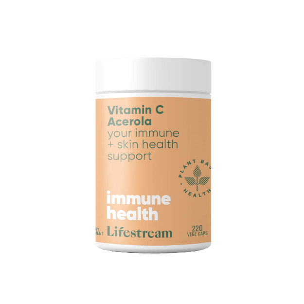 Lifestream Vitamin C Acerola - 1st Stop Marshall's Health Shop, Gift Shop! - Heath and Natural Therapy New Brighton Christchurch - Naturopath
