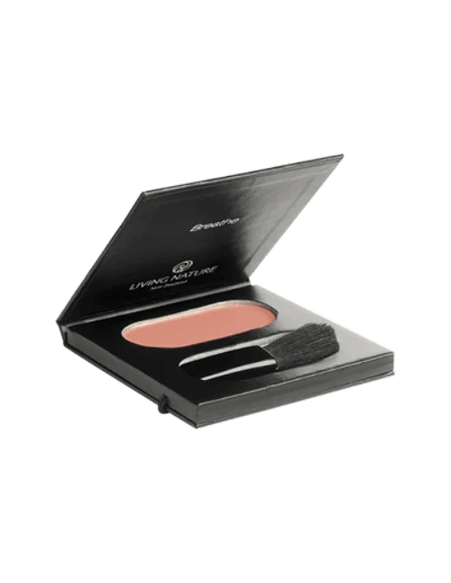 LIVING NATURE BLUSH - WARM SUMMER 4G Add a soft flush of mineral colour with Living Nature’s certified natural Warm Summer Blush. Define the cheek area and enhance your facial contours for a healthy radiant complexion. Warm Summer is warm-toned.
