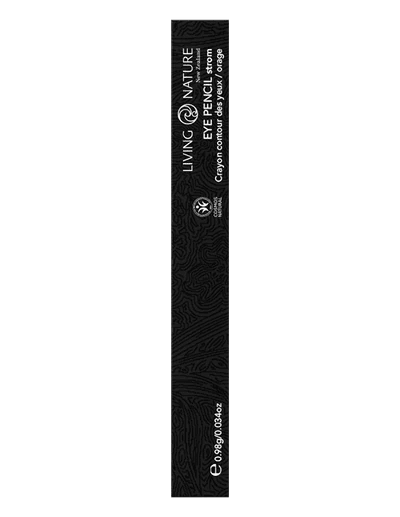Living Nature's certified natural Eye Pencil in Storm is a moody storm grey shade, rich in natural pigments and gentle on skin for smooth, long-lasting application with a creamy consistency. Inspired by Mother Nature's moods, Storm Eye Pencil complements brown and green eyes.