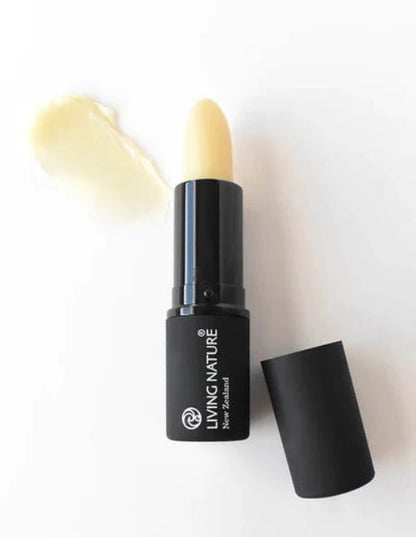 LIVING NATURE LIP HYDRATOR 01 Natural conditioning moisture your lips will love! Living Nature's certified natural Lip Hydrator is an advanced natural lip balm formulation in a stick form; easier to use and longer-lasting.